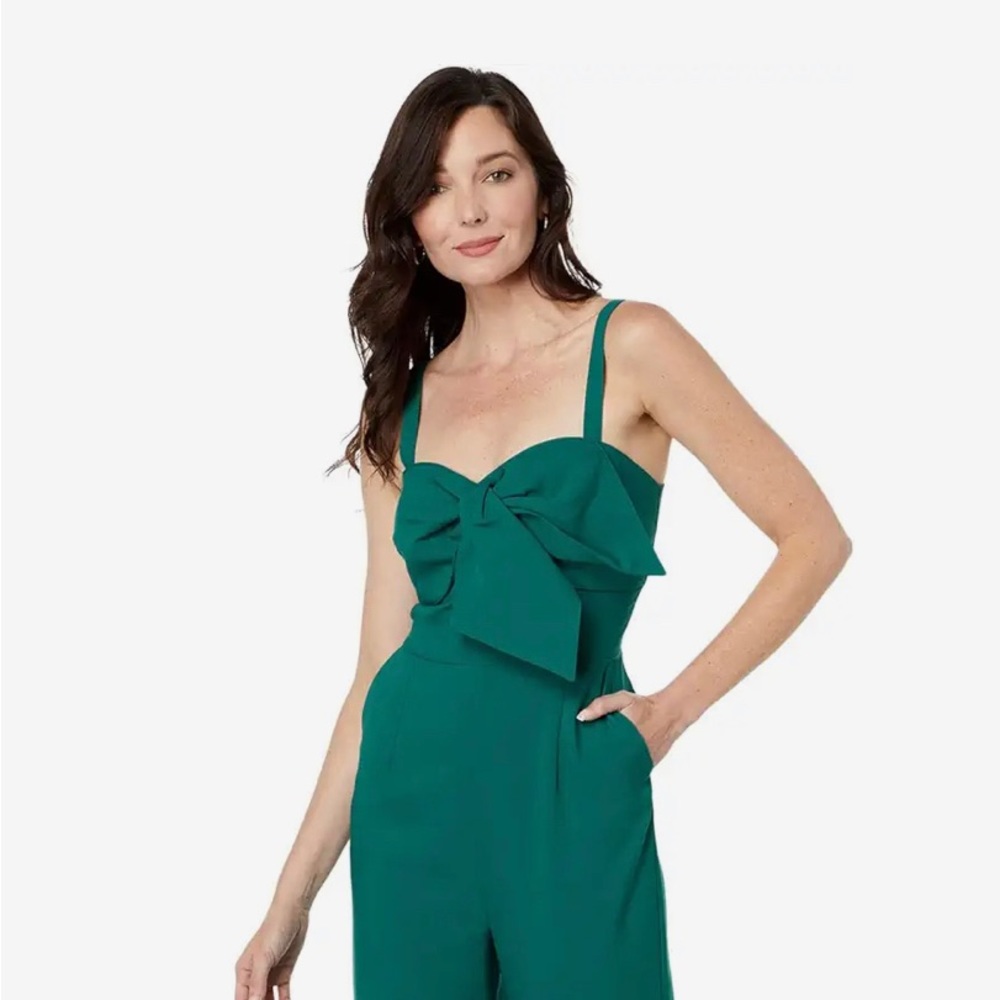 Lily Pulitzer Kavia Jumpsuit, Hosta Green, size 0.